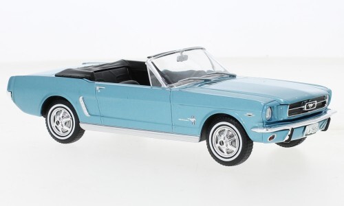 WHITEBOX 1/24 FORD MUSTANG CONVERTIBLE LIGHT TURQUOISE WB124119 - Picture 1 of 1