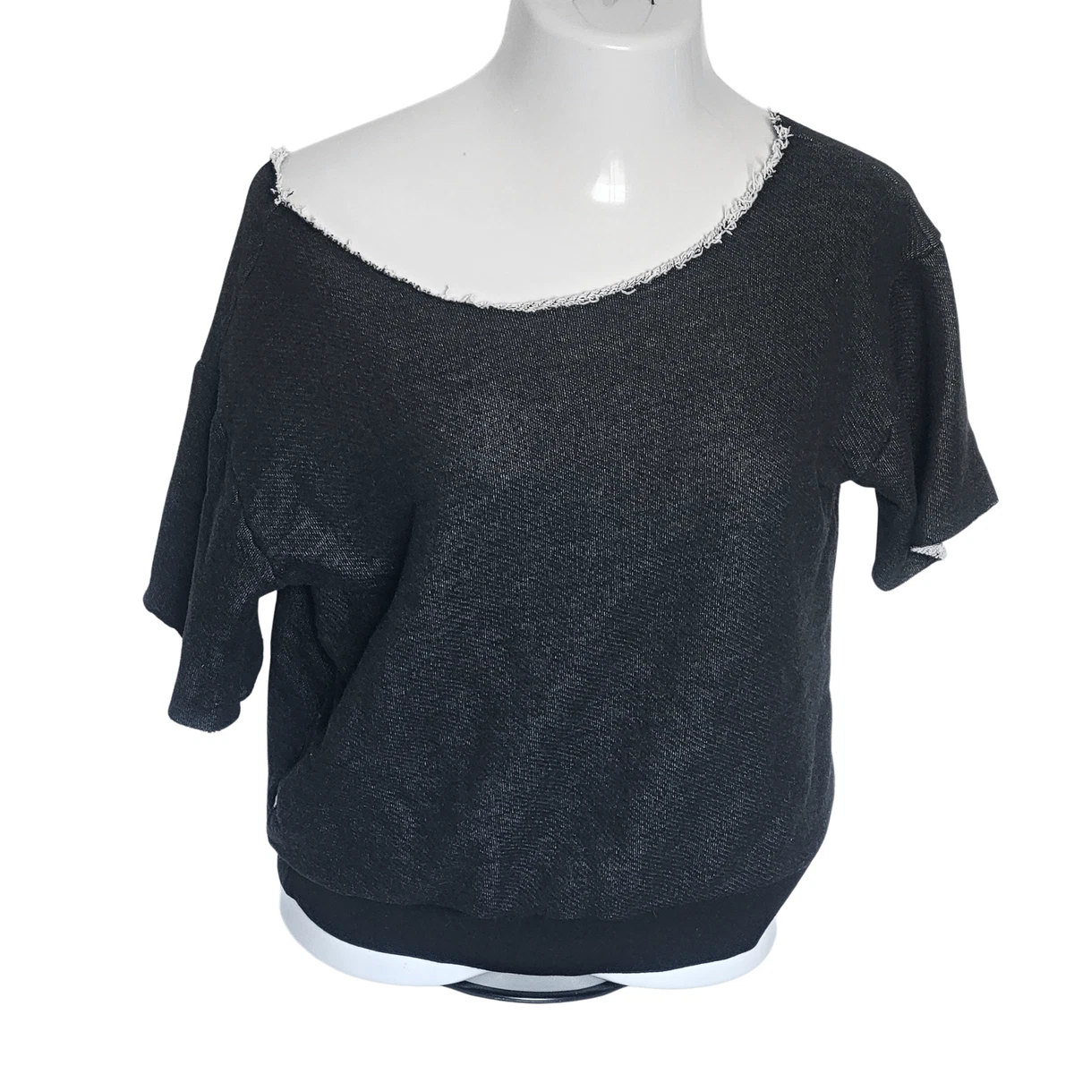 Oversized off shoulder best sale sweatshirt