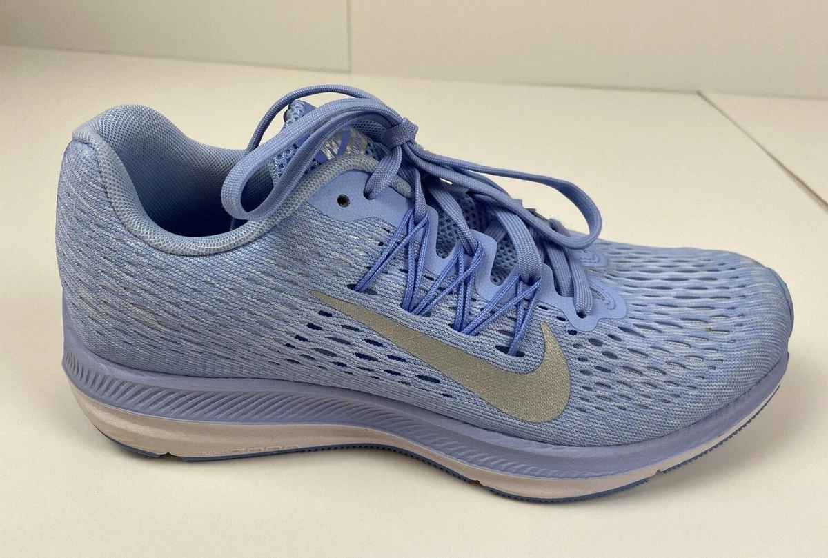 Nike Zoom Winflo 5 Women s Shoes AA7414 404 Metallic Silver G 9 Size 5.5