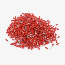 1000pcs E0508 Wire Crimp Connector Insulated Ferrule Pin Cord Terminal AWG22 #