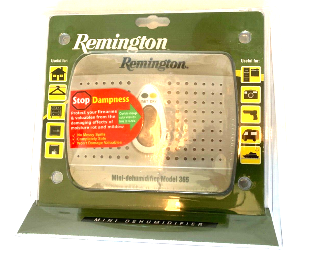 Remington 19950 Rem Model 365 Mini-Dehumidifier Rechargeable for Gun