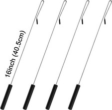 16 Inch Puppet Control Rods 4 Pack Metal Arm Sticks For Kids Puppetry Toys