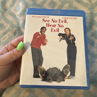 NEW** See No Evil, Hear No Evil (Blu-ray 1989) Richard Pryor Gene Wilder RARE