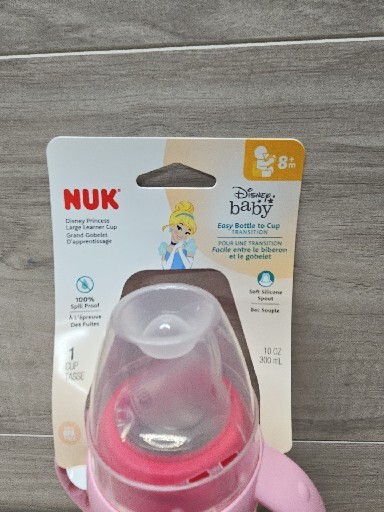 NUK Baby Bottle  10 oz 8 Months Babies Bottle Disney Princess Sippy Cup