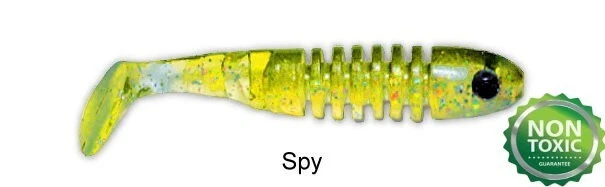 5er Pack Skeleton by Delalande - 11 cm - Zander, Hecht, Barsch, Swimbait - Bild 3 von 3