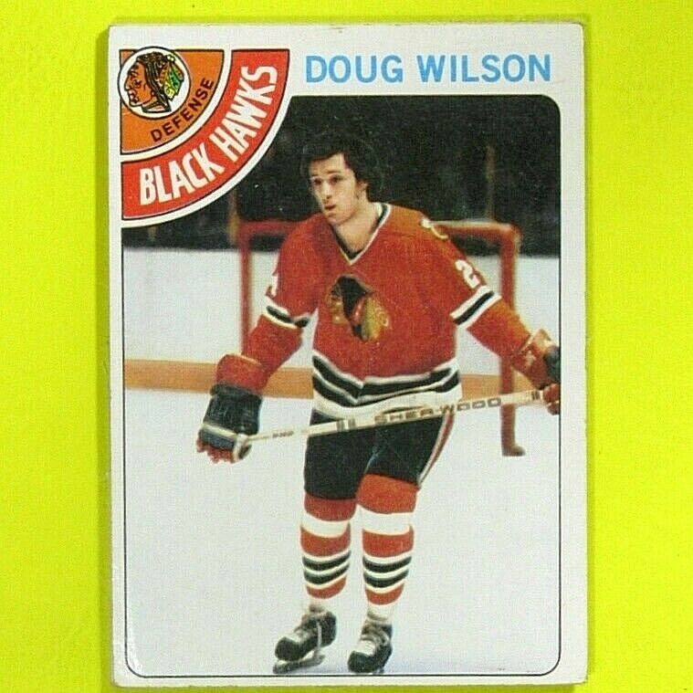 DOUG WILSON 1978-79 ROOKIE Topps #168 Chicago BlackHawks DW1 | eBay