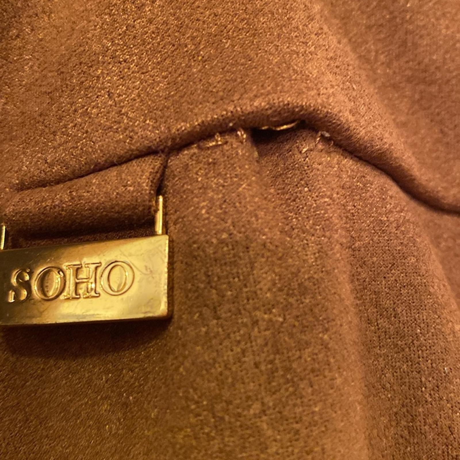 SOHO APPAREL LADIES SLACKS, SZ. 3X, BROWN, POLYESTER/SPANDEX image 3