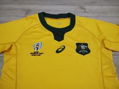 Australia Rugby World Cup 2019 Japan - Home Shirt Asics Medium