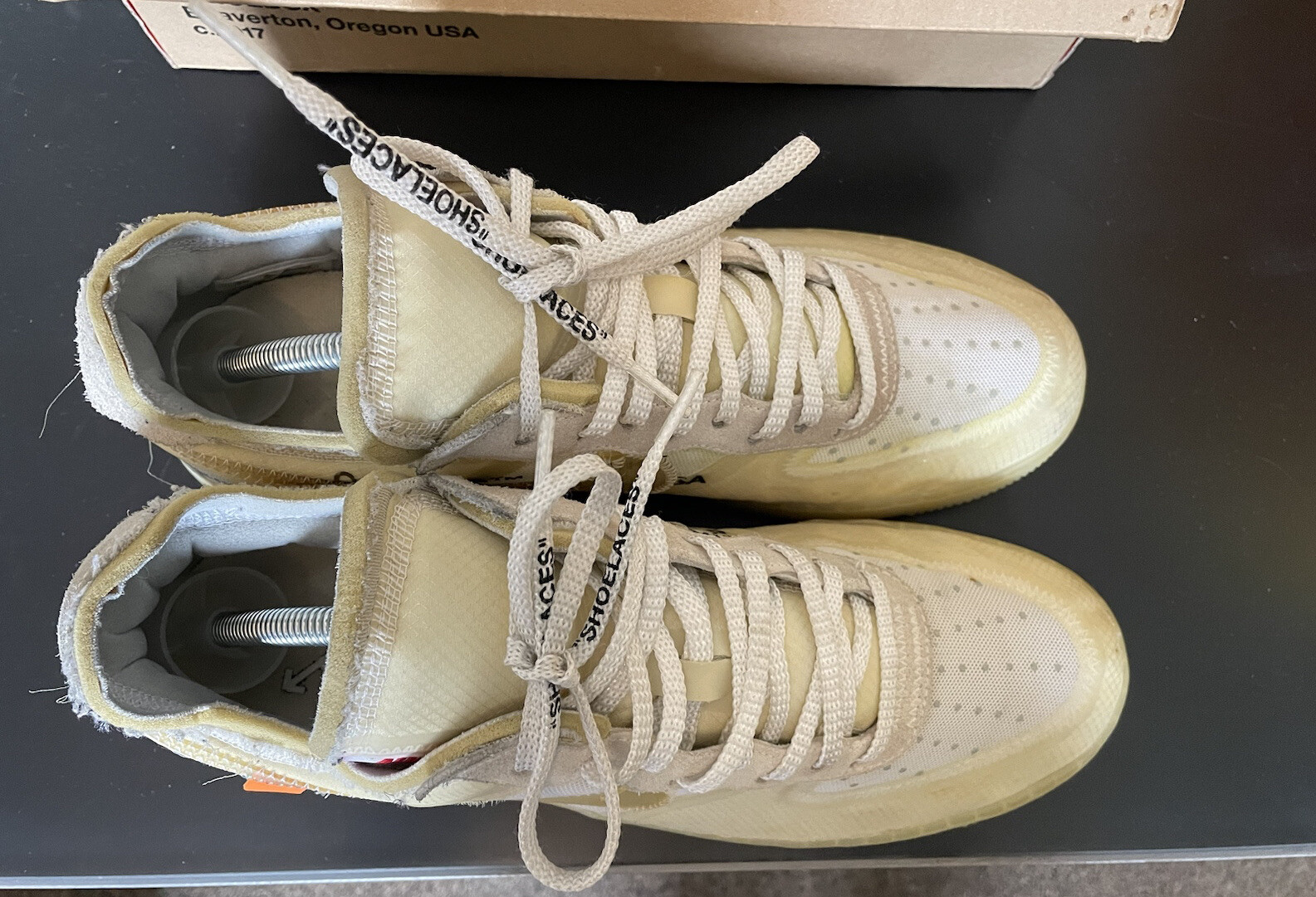 OFF WHITE X NIKE Nike x Off White OG Air Force 1 Low "The Ten" Bianco (UK 10 US 11) Graal?