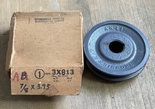 BROWNING AK41 SINGLE GROOVE V-BELT PULLEY 3.95 OD 7/8" BORE NEW