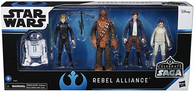 Star Wars Celebrate The Saga Toys Rebel Alliance Figure Set, 3.75