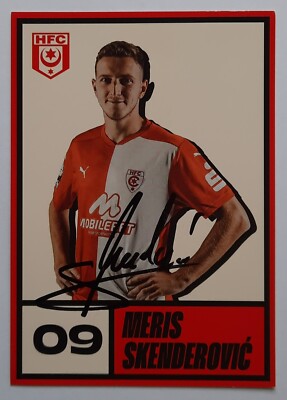 Meris Skenderovic Autogrammkarte Saison 2023/2024 Hallescher FC