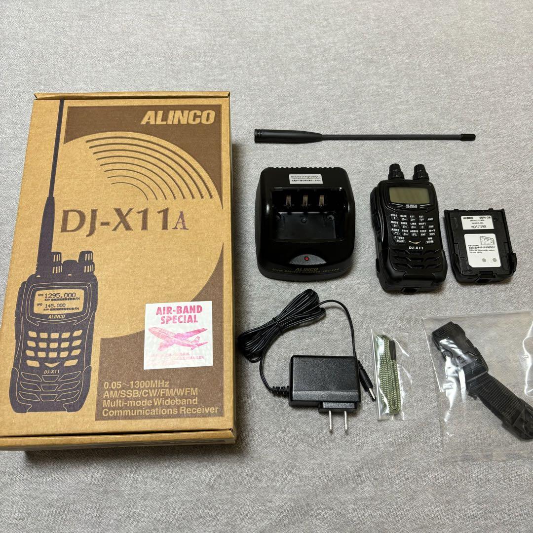 受信機 ALINCO DJ-X11A ALINCO DJ-X11 受信機 ALINCO DJ-X11A 受信機 ALINCO DJ-X11A DJ-X11 / DJ-