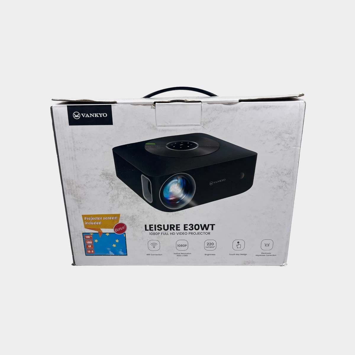 VANKYO Leisure 530W 1080P Full HD Wireless Video Projector