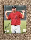 Mike Trout Signed Autographed 8x10 Photo PSA/DNA ROOKIE GRAPH LOS ANGELES ANGELS