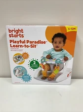 Bright Starts Learn-to-Sit 2-Position Floor Seat - Playful Paradise G29