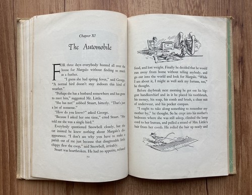 STUART LITTLE by E.B. White ~ 1945 ~ HC ~ Illustrated by Garth Williams - Picture 9 of 12
