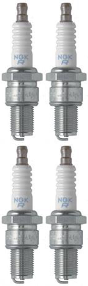 Set of 4 NGK Standard Spark Plugs for Yamaha ENTICER ET410TR 1995-1992 Eng 410cc