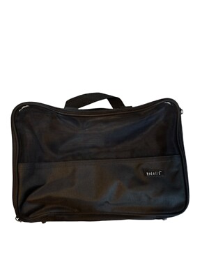 Modella Black Travel Organizer Bag With Zipper Pockets & Handle