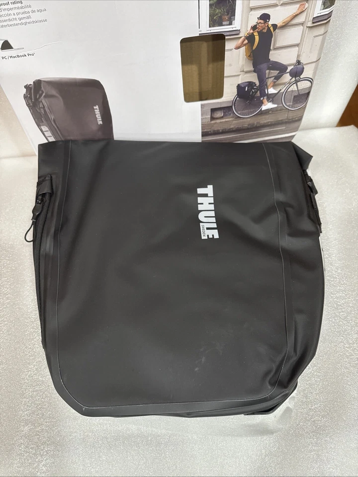 THULE BIKE SHIELD PANNIER - 17L Negro - BOLSA BICICLETA NUEVA Foto 2 de 4