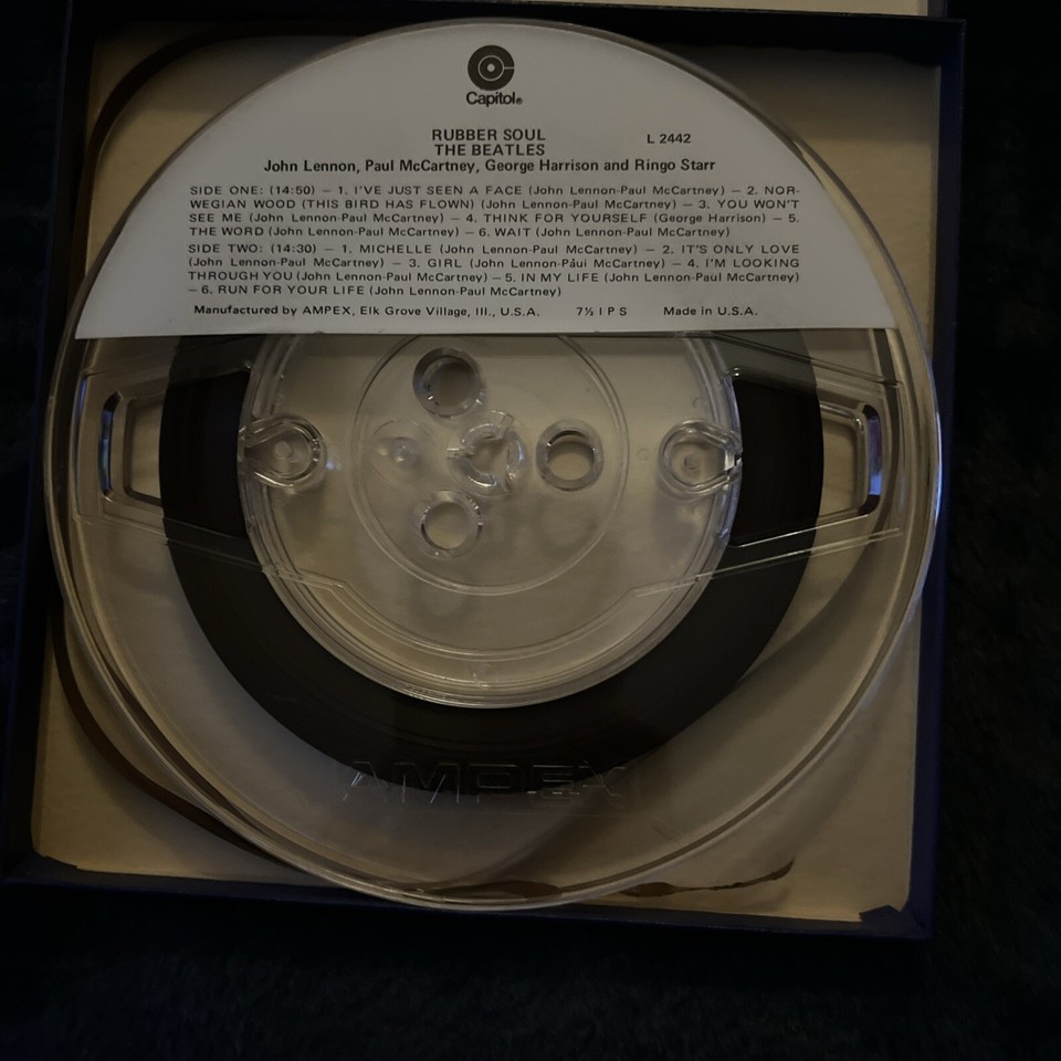 The Beatles Rubber Soul Reel To Reel eBay