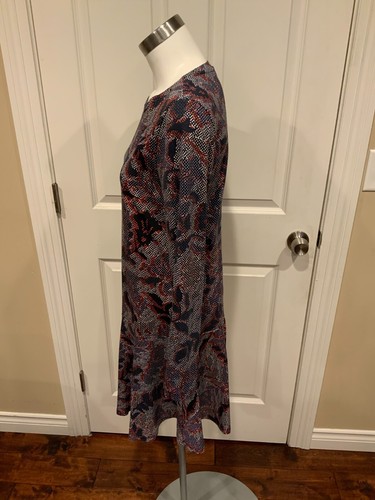 Tory Burch Blue & White Floral Print 