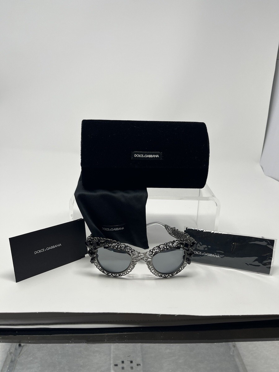Dolce&Gabbana rhinestone runway women sunglasses Authentic Retail 1250$ Dolce&Gabbana rhinestone runway women sunglasses Authentic  main image 4