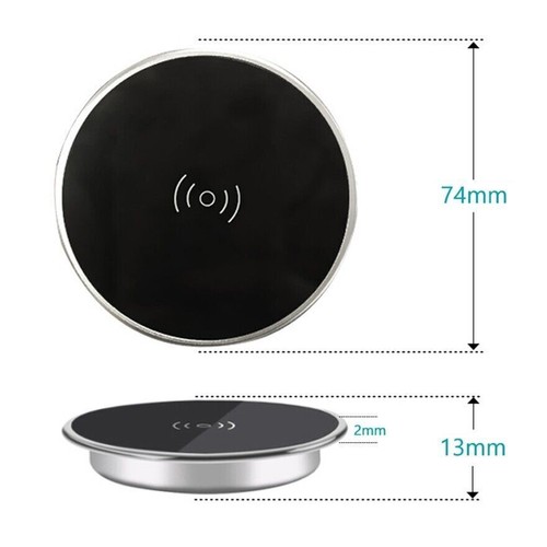 Fast Charging Office Desk Built in Desktop Furniture Embedded Wireless Charger - Picture 9 of 10