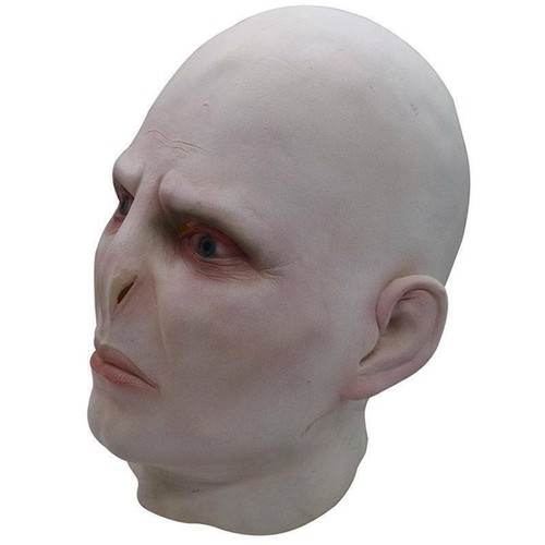 Voldemort You Know Who Vollen Kopf Latex Maske Cosplay Kostüme Harry Potter DE-. - Bild 7 von 13
