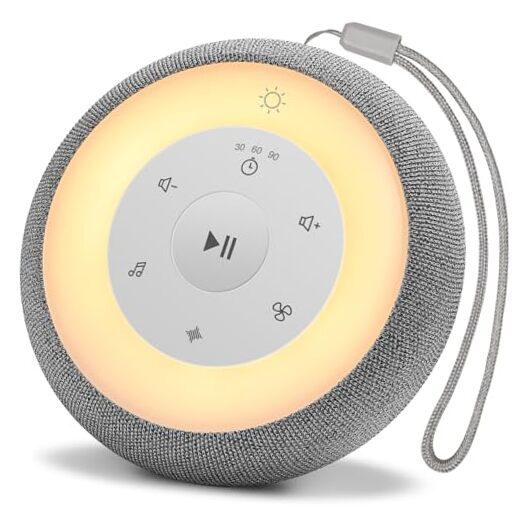 Portable Sound Machine Baby with Night Light, White Noise Sound AK-003-AA
