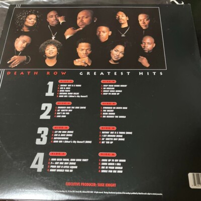 DEATH ROW GREATEST HITS 4枚組レコード SEALED! Death Row Greatest Hits 4 Record Set 1996 (Snoop