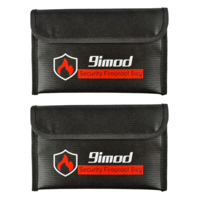 9imod 5x8 inch Fireproof Bag Explosion-Proof Waterproof Lipo Battery Safety Bag