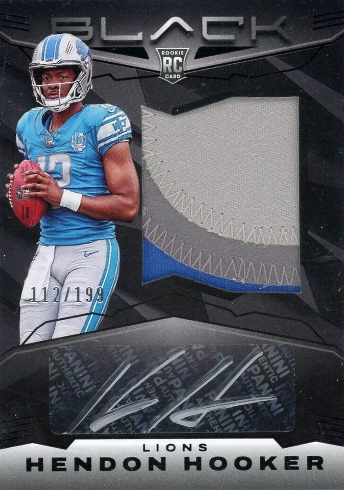 2023 Panini Black Hendon Hooker #217