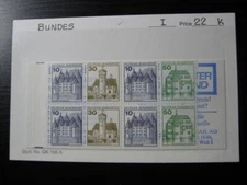 GERMANY Mi. #MH 22k oZ scarce mint MNH stamp booklet! CV $4.80
