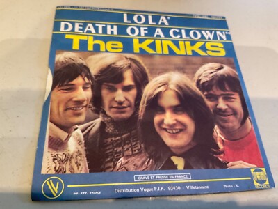 THE KINKS 7” LOLA b/W DEATH OF A CLOWN 1970 French PRESS NM/EX | eBay