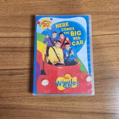 The Wiggles - Here Comes Big Red Car (DVD, 2012) w/Subtitles - TESTED - Kids