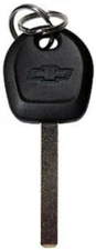 NEW CHEVROLET GM FACTORY ORIGINAL TRANSPONDER CHIP BOW-TIE LOGO KEY BLANK 