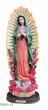 Figura Religiosa Virgen de Guadalupe 13" Nuestra Señora de Guadalupe