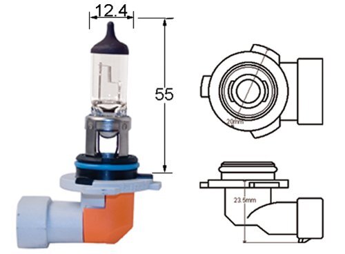 Optilux Hella H71071112 XY Series H10 Xenon Yellow Halogen Bulbs 12V 42W 2 - Bild 2 von 2