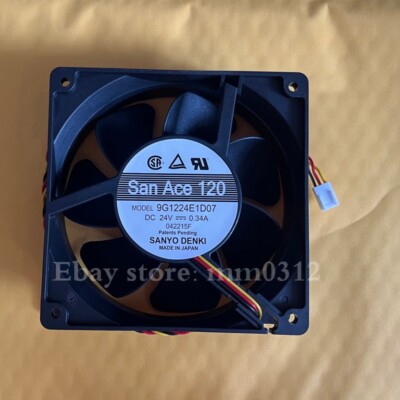 1pcs  Sanyo SAN ACE120 9G1224E1D07 inverter fan