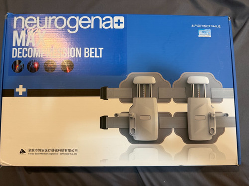 Neurogena - Portable Lumbar Decompression Rehabilitation Device LOWER BACK PAIN