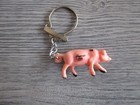 Porte-clefs publicitaire ancien "charcuterie FM"