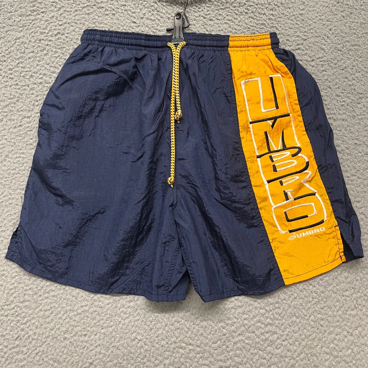 Short Umbro Homme 2XL Vert Coton - Sport Décontracté - État Correct