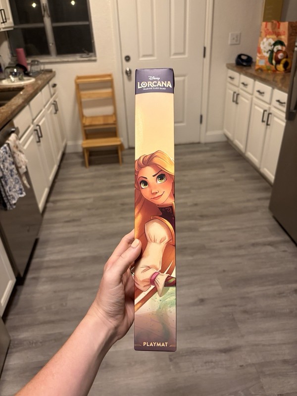 Ravensburger Disney Lorcana TCG Rapunzel Playmat 24x13.5 Non-Slip