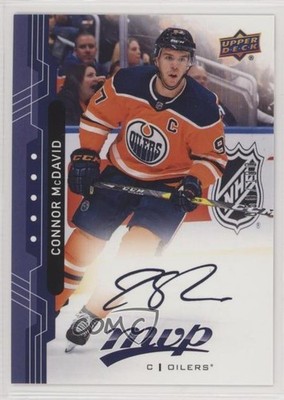 2018 Upper Deck MVP High Series Pack Wars Blue Script 50/100 Connor McDavid 2d8