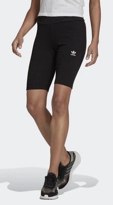 Adidas Originals Adicolor Essentials Short Tights Women's Black Size L NWT!