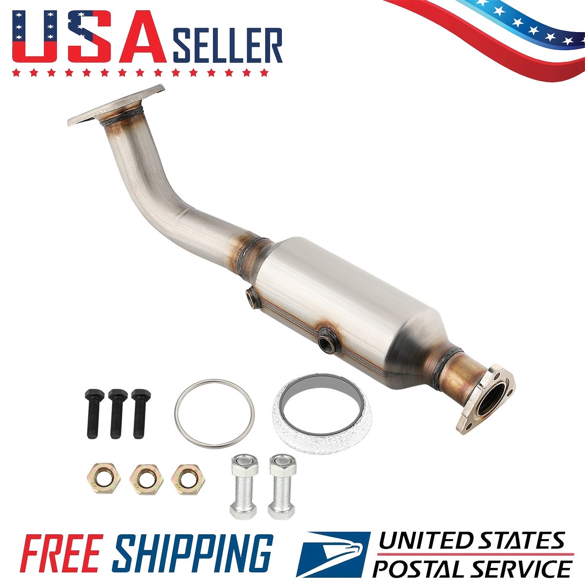 Stainless Steel Catalytic Converter For Honda CR-V 2.4L 2002-2006 Rear High Flow