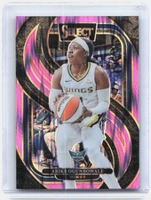 2025 Panini Select WNBA #189 Arike Ogunbowale Pink Flash Prizms Dallas Wings