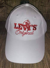NWT LEVI'S IVORY TWILL NOVELTY BASEBALL HAT ADJUSTABLE