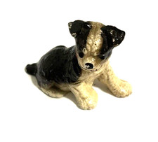 Cast Iron Dog Miniature Boston Terrier Hubley